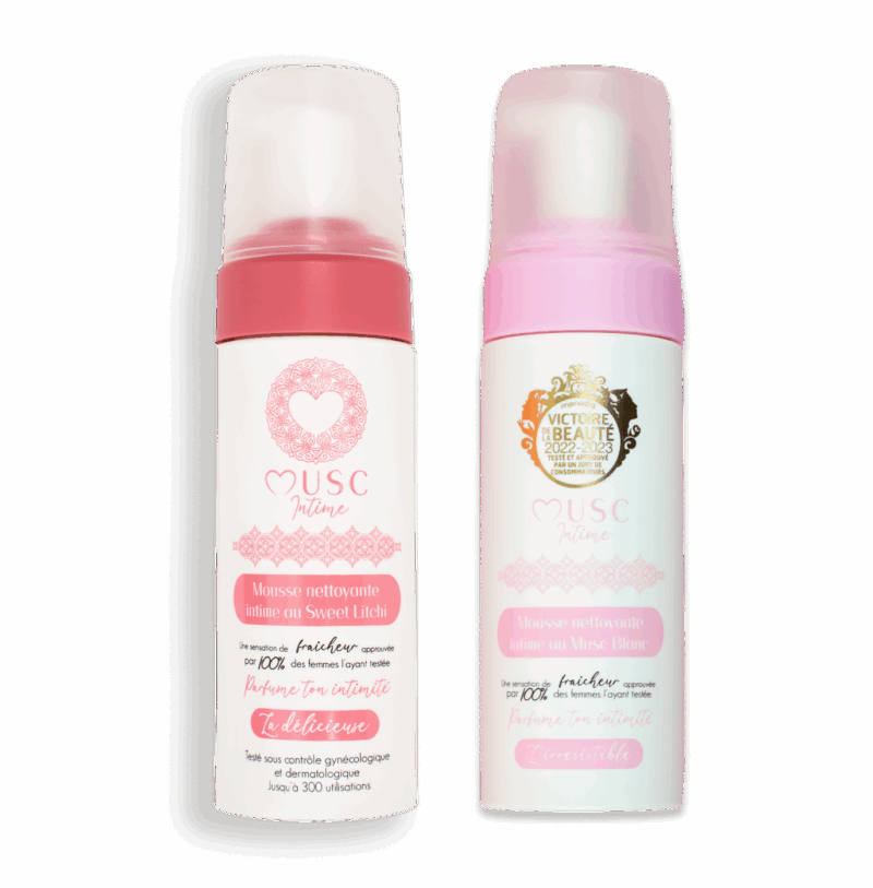Maresana Sweet Litchi & White Musk Cleansing Foam Duo – Refreshing Skincare Set