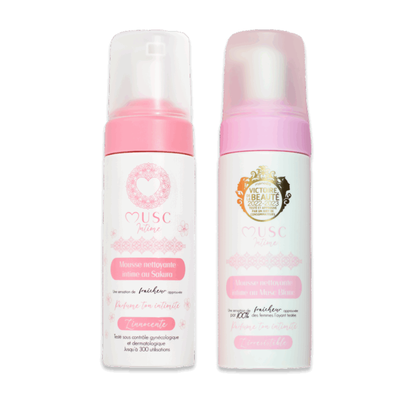 Maresana Intimate & White Musk Cleansing Foam Duo – Gentle Care Set