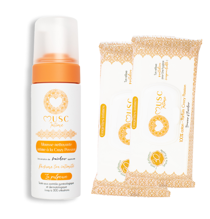 Maresana Crazy Passion Cleansing Foam & 2 Wipes – Energizing Skincare Set