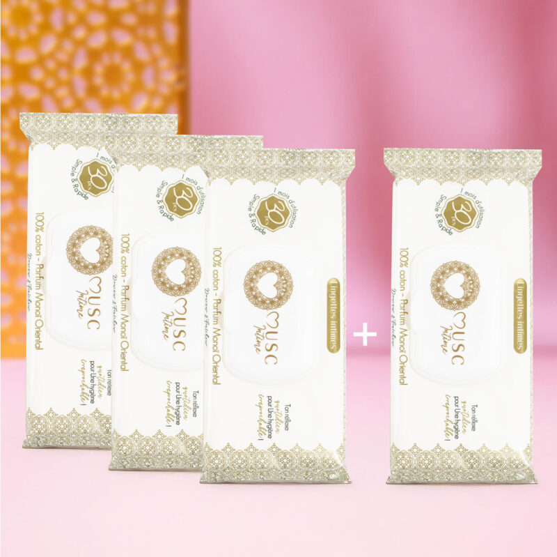 Maresana Monoï Intimate Wipes Pack – 3 + 1 Free Offer