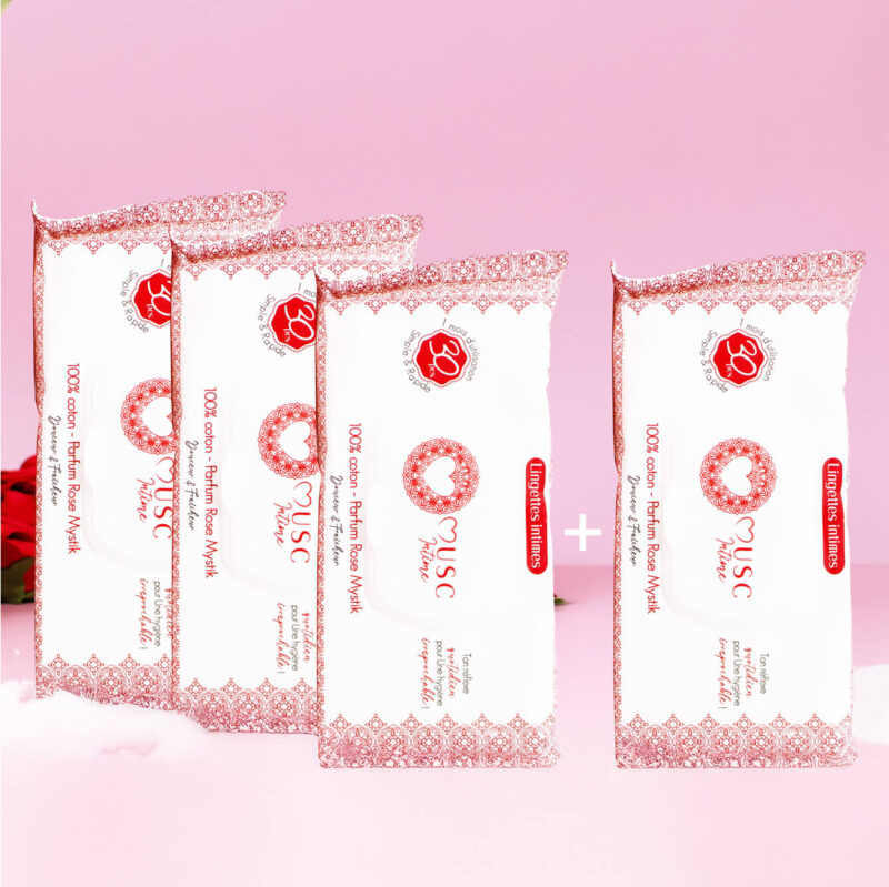 Maresana Rose Mystik Intimate Wipes Pack – 3 + 1 Free Offer